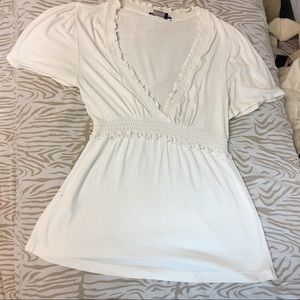 White bCBG tunic